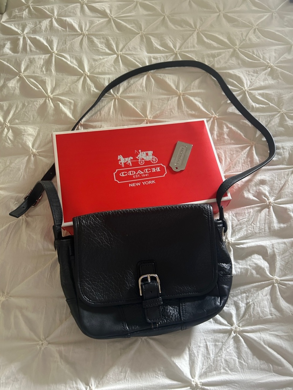 Coach Hadley LUXE Leather Crossbody Shoulder Bag